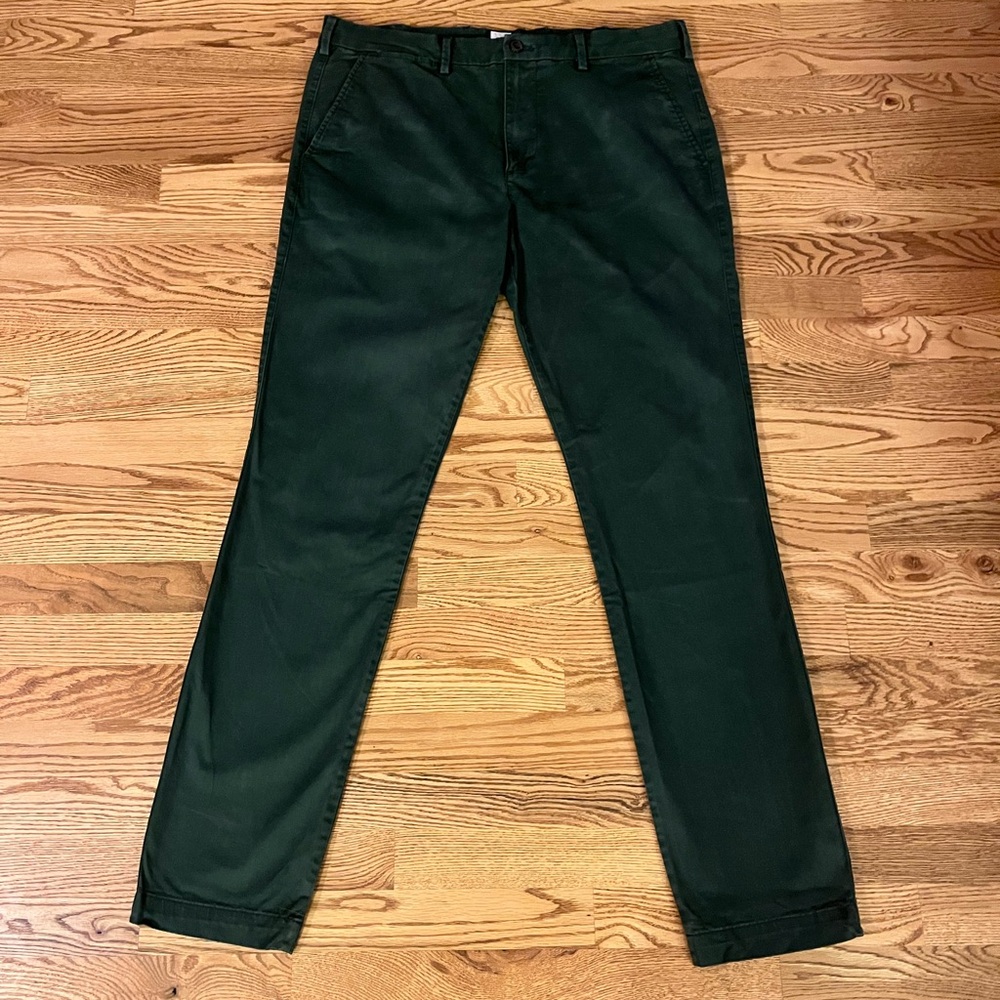 Gap - Forest Green Essential Khaki – Skinny